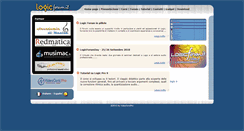 Desktop Screenshot of logicforum.it